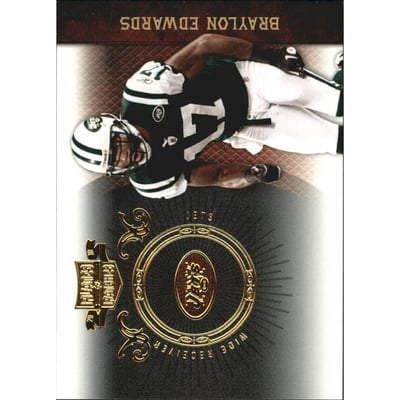 2010 Panini Plates and Patches Gold #66 Braylon Edwards