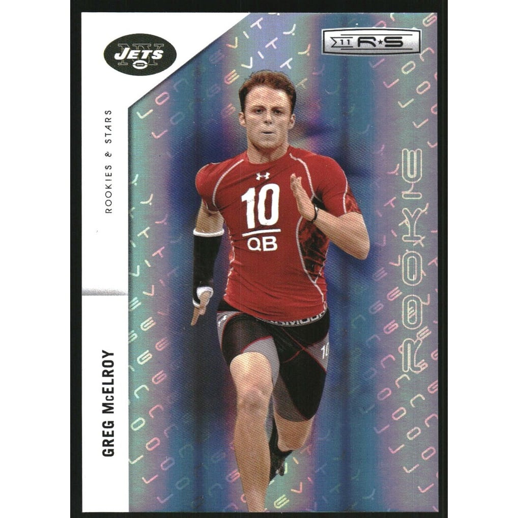 2011 Rookies and Stars Longevity Parallel Platinum #192 Greg McElroy