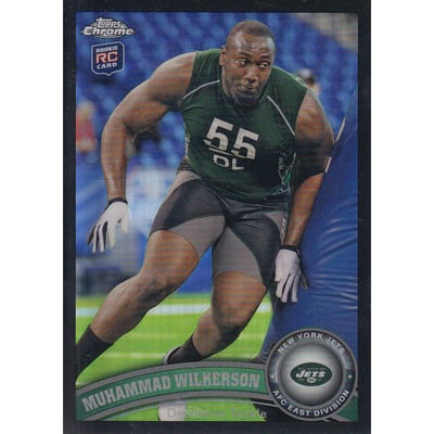 2011 Topps Chrome Black Refractors #192 Muhammad Wilkerson