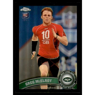 2011 Topps Chrome Black Refractors #86 Greg McElroy