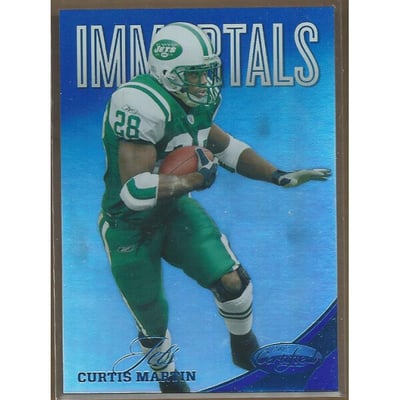 2012 Certified Mirror Blue #165 Curtis Martin