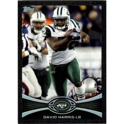 2012 Topps Black #404 David Harris
