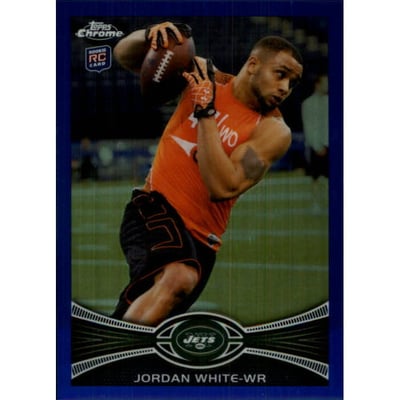2012 Topps Chrome Blue Refractors #149 Jordan White