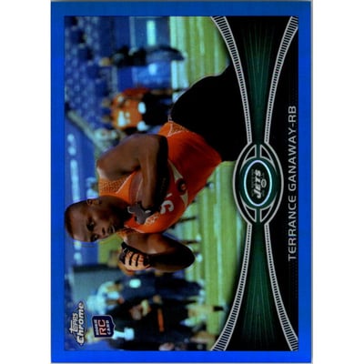 2012 Topps Chrome Blue Refractors #173 Terrance Ganaway