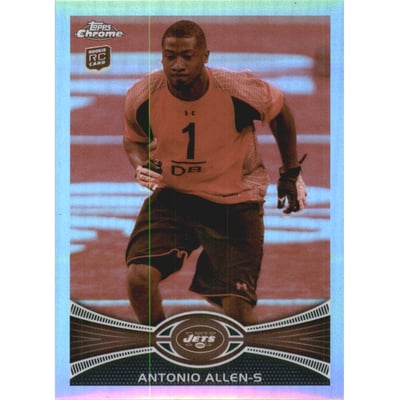 2012 Topps Chrome Sepia Refractors #101 Antonio Allen