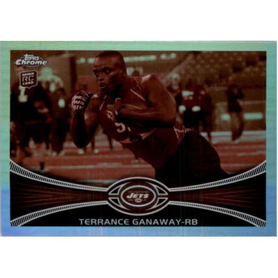 2012 Topps Chrome Sepia Refractors #173 Terrance Ganaway