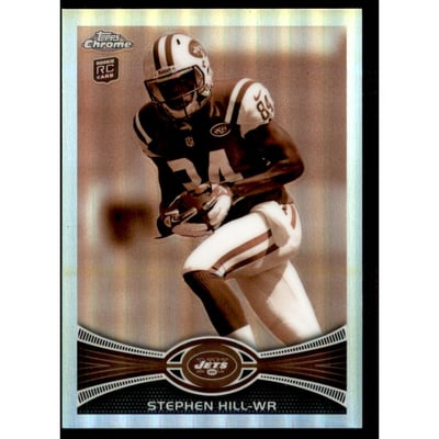 2012 Topps Chrome Sepia Refractors #175 Stephen Hill