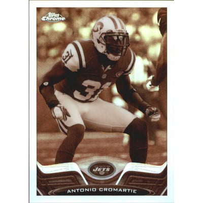 2013 Topps Chrome Sepia Refractors #72 Antonio Cromartie