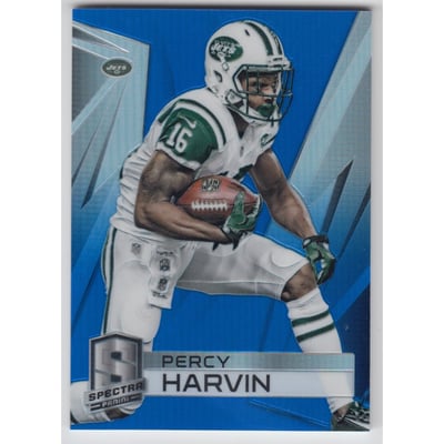 2014 Panini Spectra Prizms Blue #133 Percy Harvin