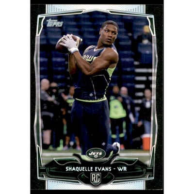 2014 Topps Black #396 Shaquelle Evans
