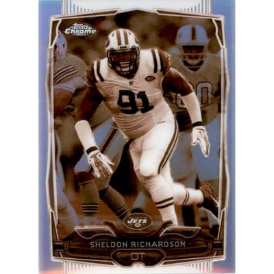 2014 Topps Chrome Sepia Refractors #53 Sheldon Richardson