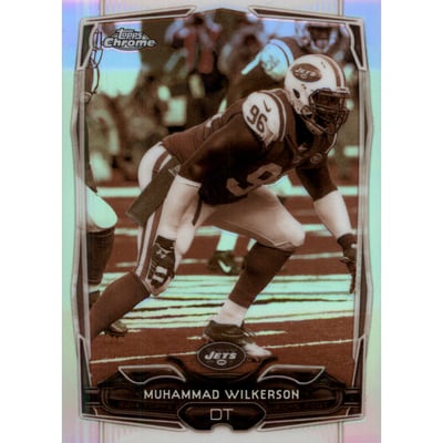 2014 Topps Chrome Sepia Refractors #70 Muhammad Wilkerson