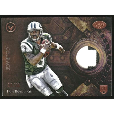 2014 Topps Valor Patches Courage #VPTB Tajh Boyd