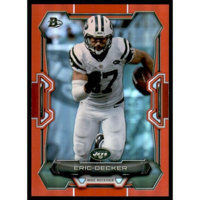 2015 Bowman Rainbow Red #V81 Eric Decker