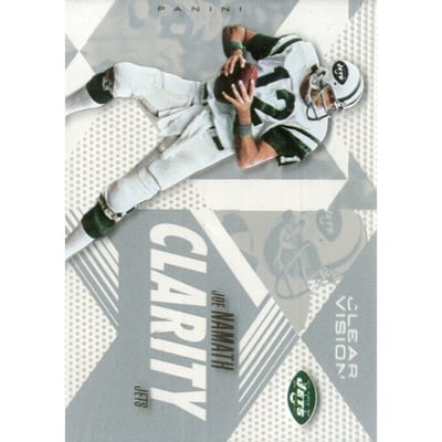 2015 Panini Clear Vision Clarity #CL15 Joe Namath