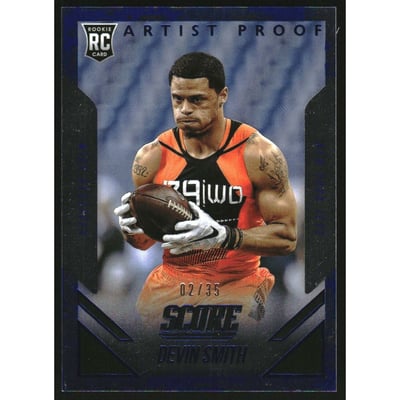 2015 Score Artist's Proof #409 Devin Smith