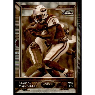 2015 Topps Chrome Sepia Refractors #49 Brandon Marshall