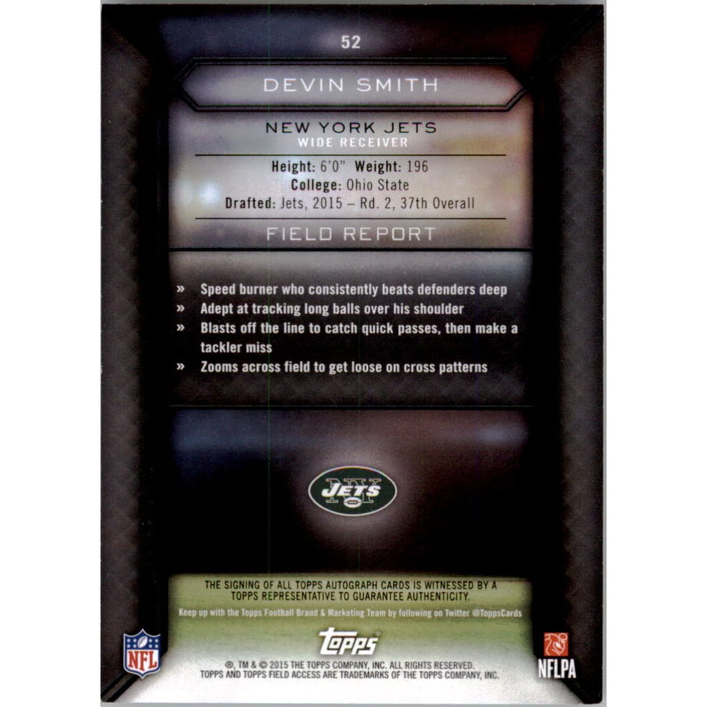 2015 Topps Field Access Autographs #52 Devin Smith