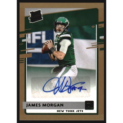 2020 Donruss Rated Rookies Autographs Bronze #339 James Morgan