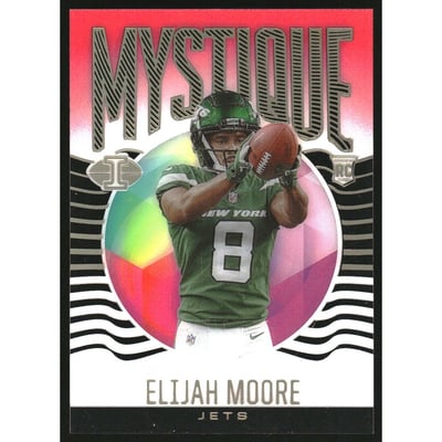 2021 Panini Illusions Mystique Pink #16 Elijah Moore