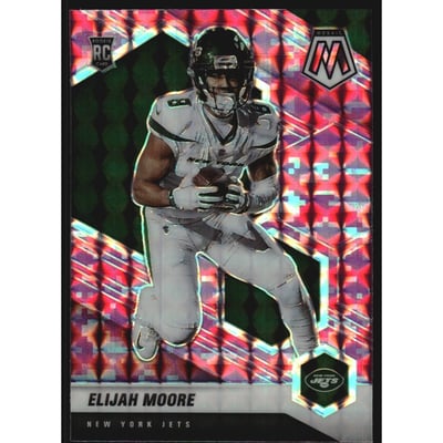 2021 Panini Mosaic Mosaic Camo Pink #316 Elijah Moore