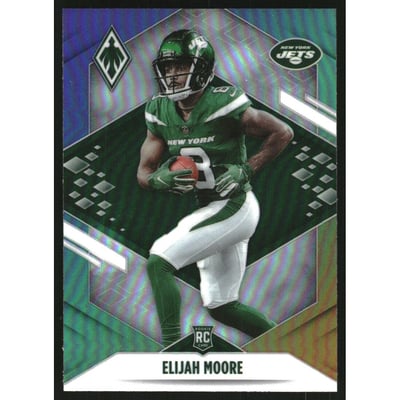 2021 Panini Phoenix Color Burst #114 Elijah Moore