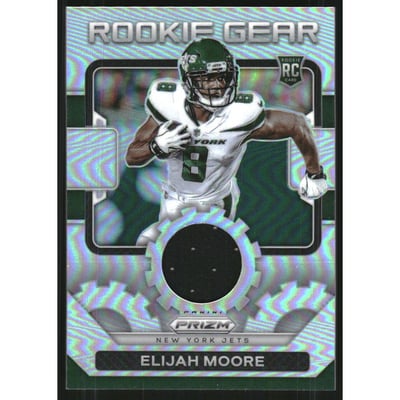 2021 Panini Prizm Rookie Gear #16 Elijah Moore