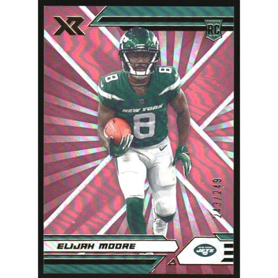 2021 Panini XR Red #130 Elijah Moore