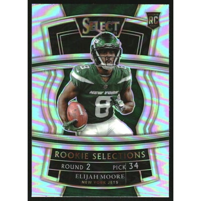 2021 Select Rookie Selections Prizm #18 Elijah Moore