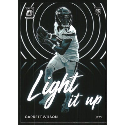 2022 Donruss Optic Light it Up #12 Garrett Wilson