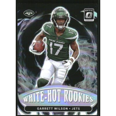 2022 Donruss Optic White Hot Rookies #3 Garrett Wilson