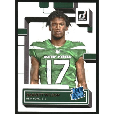 2022 Donruss Rated Rookies Portrait #306 Garrett Wilson