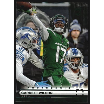 2022 Panini Chronicles Photogenic Teal #38 Garrett Wilson