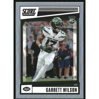 2022 Panini Chronicles Score Premium Rookies Silver #SP306 Garrett Wilson