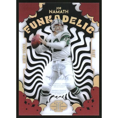 2022 Panini Illusions Funkadelic Red #11 Joe Namath