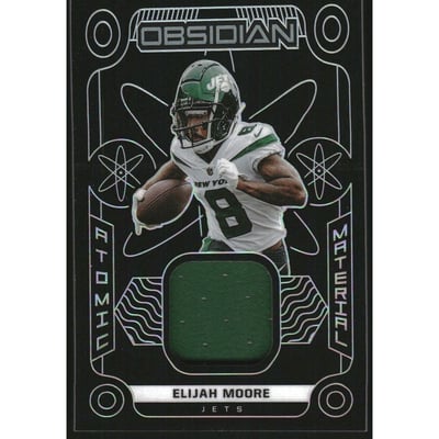 2022 Panini Obsidian Atomic Materials #18 Elijah Moore