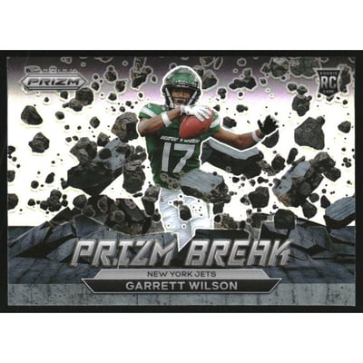 2022 Panini Prizm Prizm Break Prizms Silver #8 Garrett Wilson