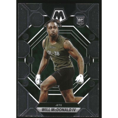 2023 Panini Mosaic #378 Will McDonald IV RC
