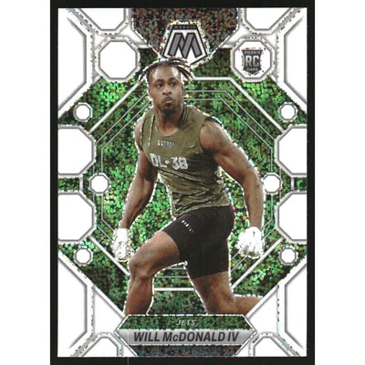 2023 Panini Mosaic White Sparkle #378 Will McDonald IV
