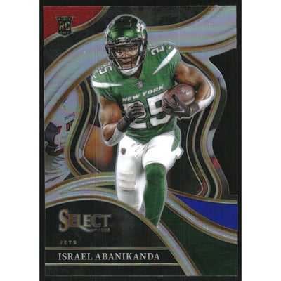 2023 Select Prizm Red and Blue Die Cut #267 Israel Abanikanda