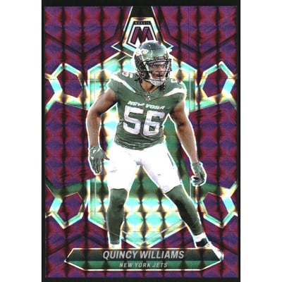 2024 Panini Mosaic Mosaic Purple #174 Quincy Williams