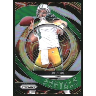 2024 Panini Prizm Portals Prizms Green #2 Brett Favre