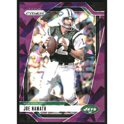 2024 Panini Prizm Prizms Purple Ice #228 Joe Namath