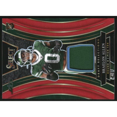 2024 Select Draft Selections Memorabilia Prizm Red #21 Braelon Allen