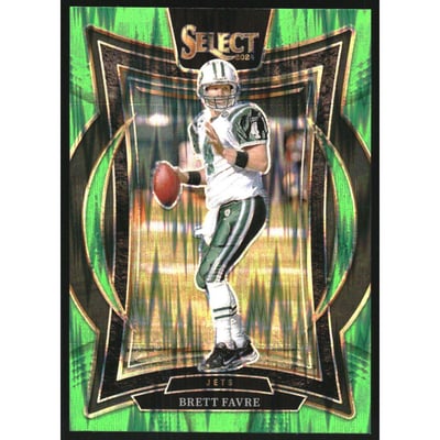 2024 Select Prizm Neon Green Shock #12 Brett Favre/599