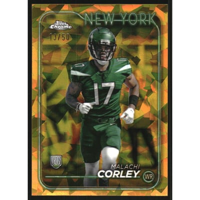 2024 Topps Chrome Sapphire Gold #224 Malachi Corley