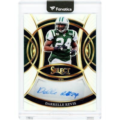 Darrelle Revis New York Jets Autographed 2025 Panini Select Signatures #SP-DRS Card 