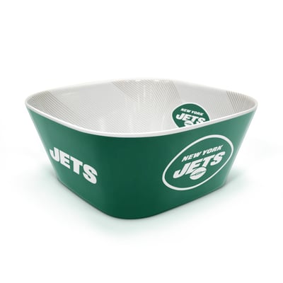 New York Jets Fanpoint Large Party Bowl