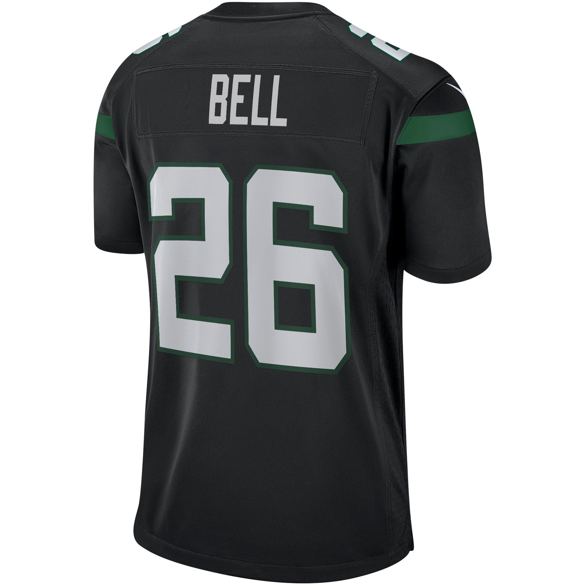 NFL ナイキプレーヤージャージ レビオン・ベル ジェッツ ユニフォーム Men's New York Jets Le'Veon Bell Nike Stealth Black Game Jersey