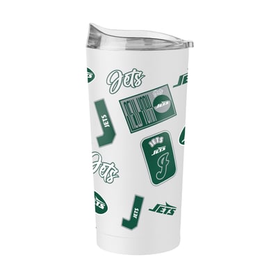  New York Jets Logo Brands 20oz. Dreamweave Powder Coat Tumbler